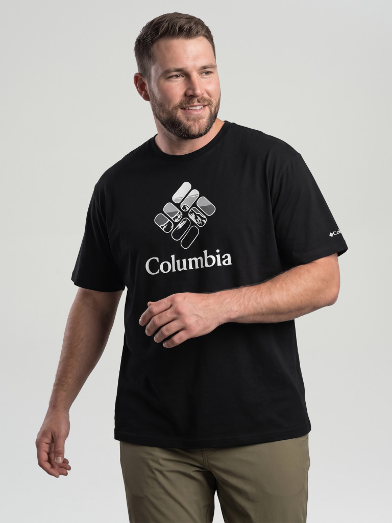 Футболка мужская Columbia CSC Seasonal Graphic Tee, Plus Size