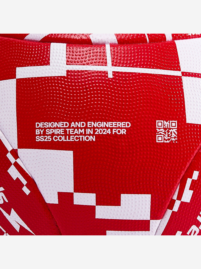 Футбольный мяч Spire Match Ball Red/White