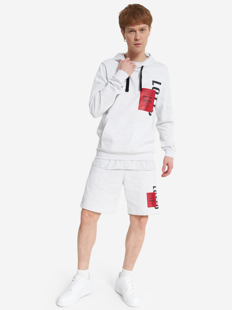 Худи мужская Lotto Campo Square 30117680299 Белый, размер 46, 48,48, 50,52, фото 4