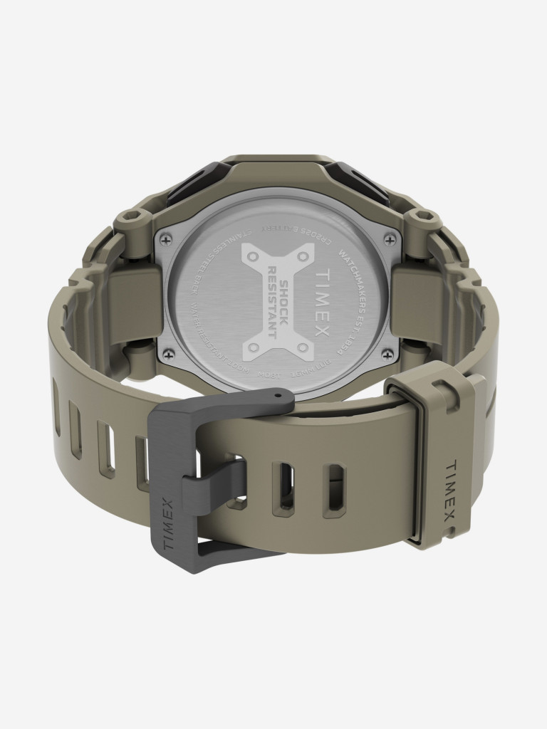 Спортивные часы TIMEX TW2V35500, Кварцевые, 45 мм, с подсветкой Indiglo