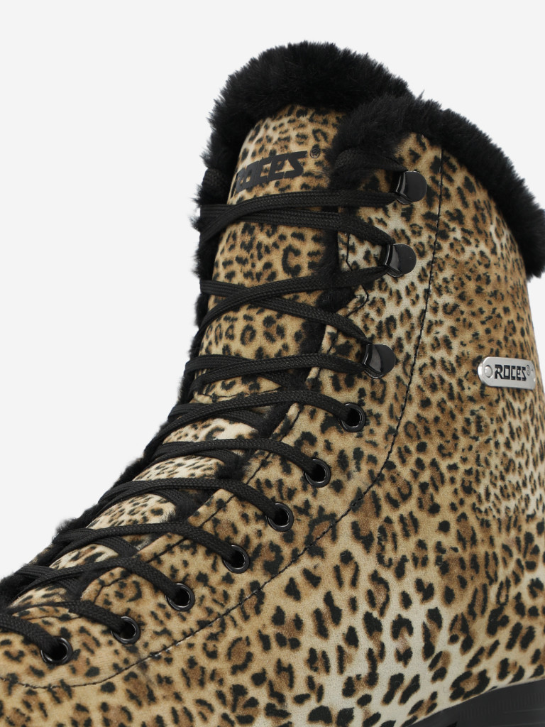 Фитнес-коньки женские Roces Leopard