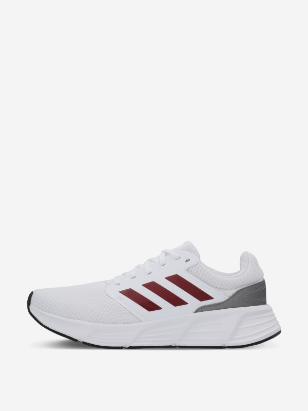 Кроссовки мужские adidas Galaxy 6 белый/красный цвет — купить за 6799 руб. со скидкой 20 %, отзывы в интернет-магазине Спортмастер