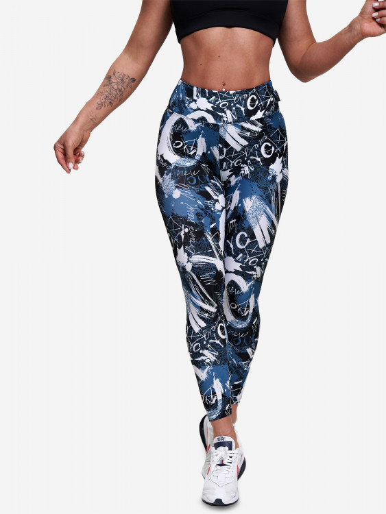 Легинсы женские спортивные BARKA, лосины для спорта, тайтсы