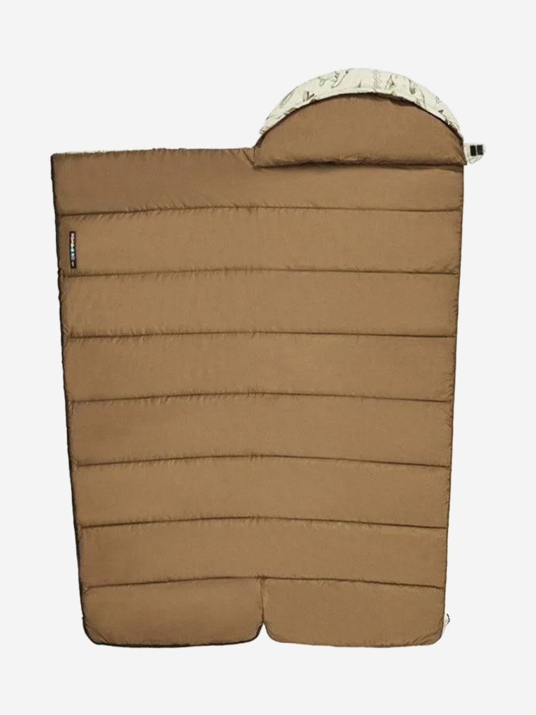 Мешок спальный Naturehike MT400, (80-60)х220 см, (правый) (ТК: +1C), бежевый