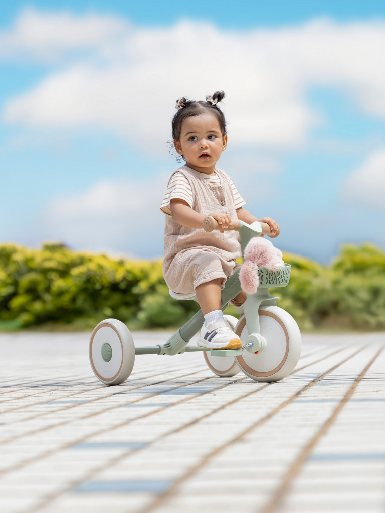 Трехколесный велосипед-беговел Globber LEARNING TRIKE 2в1 PLUS ECOLOGIC