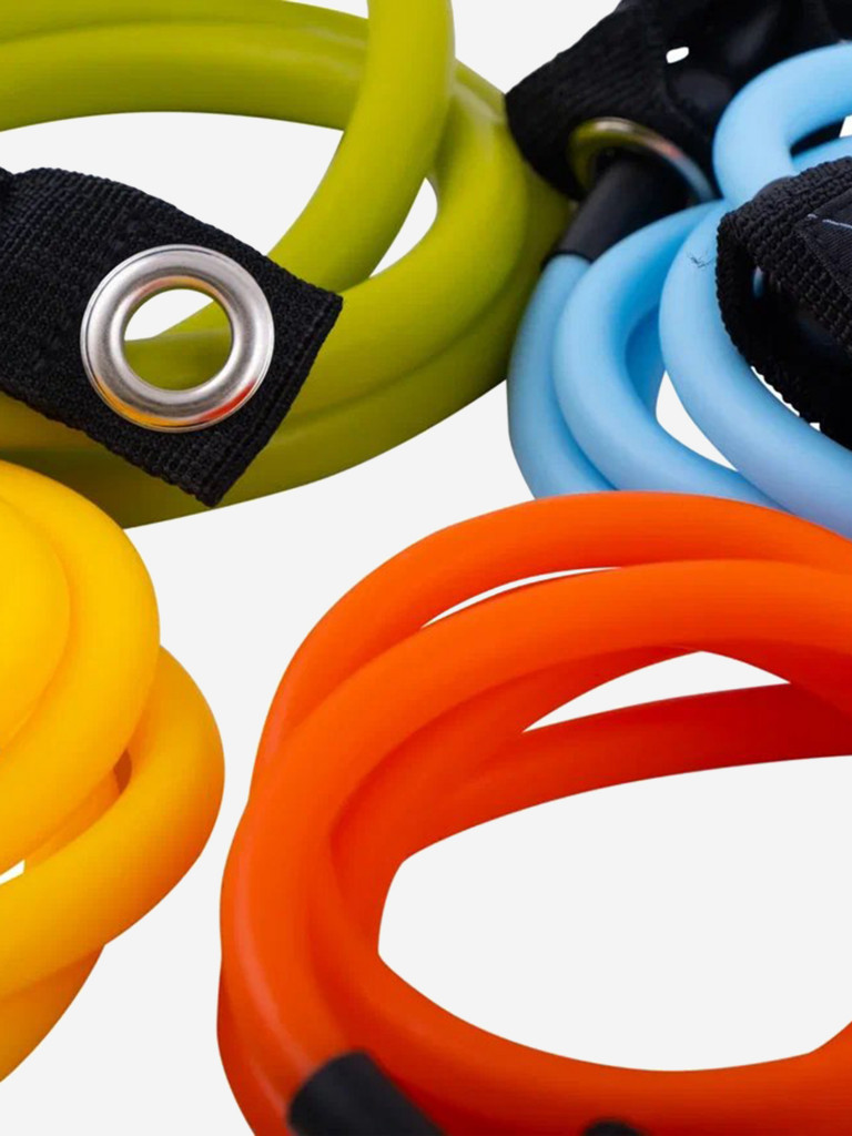 Набор трубчатых эспандеров PRCTZ RESISTANCE TUBE KIT (не важен пол и возрвст)