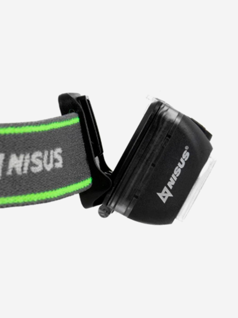 Фонарь налобный Nisus водонепроницаемый 300 LM, IPX7, USB (N-FN-3087)