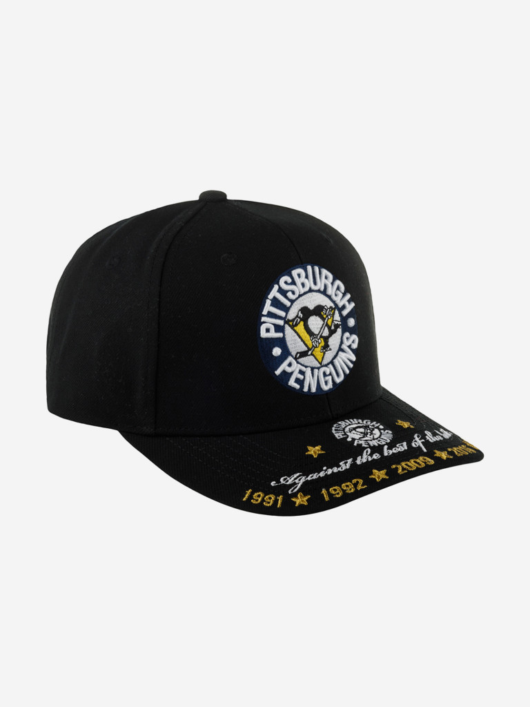 Бейсболка MITCHELL NESS HHSS6565-PPEYYPPPBLCK Pittsburgh Penguins NHL
