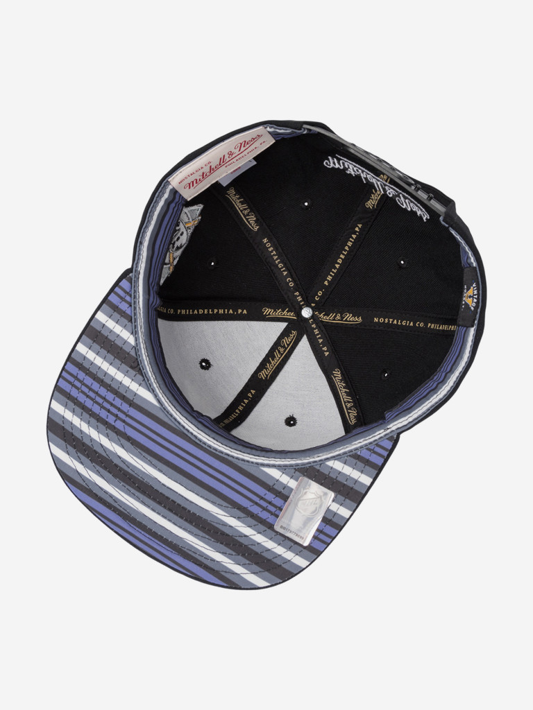 Бейсболка с прямым козырьком MITCHELL NESS HS11482-ADUBLCK Anaheim Ducks NHL (черный)
