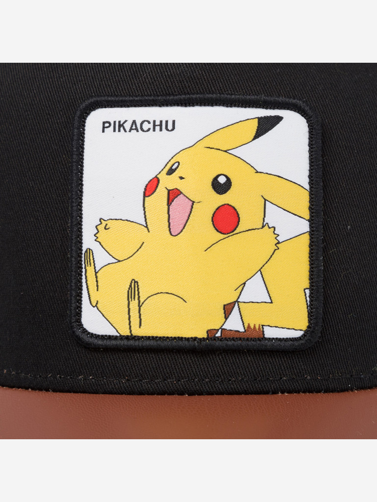 Бейсболка CAPSLAB CL/PKM6/1/CT/PIK Pokemon Pikachu (черный)