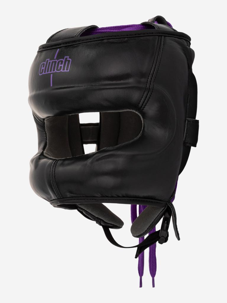 Шлем боксерский с бампером Clinch Undefeated черный