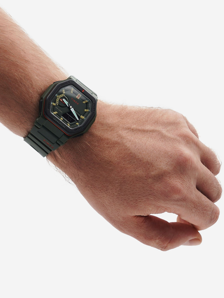 Спортивные часы TIMEX TW2V35400, Кварцевые, 45 мм, с подсветкой Indiglo