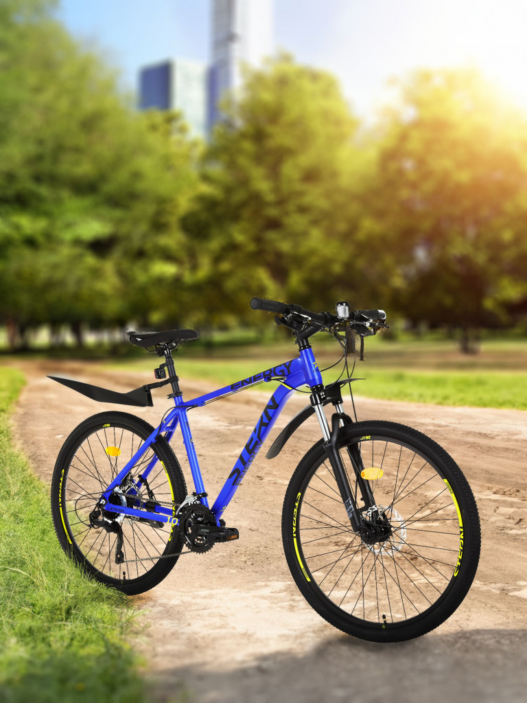 Комплект: велосипед горный Stern Energy 1.0 Sport 26", 2022 с аксессуарами