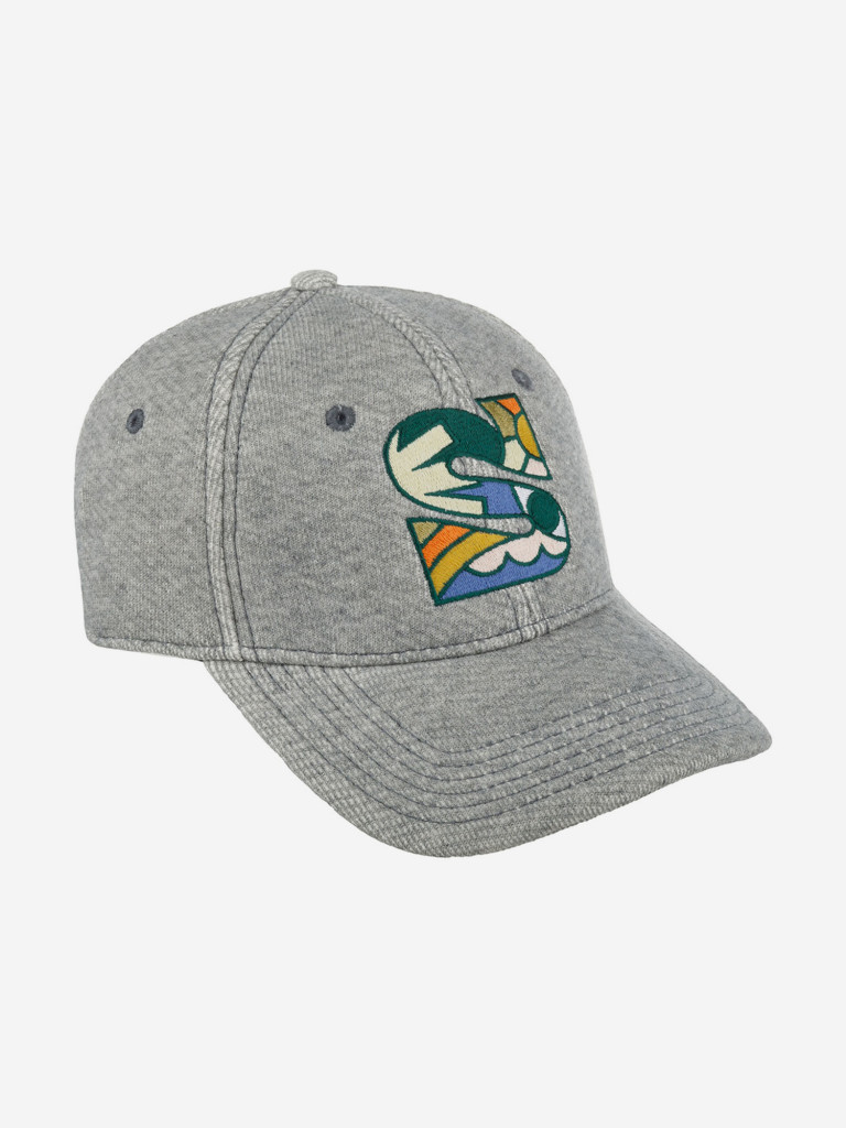 Бейсболка классическая STETSON 7721150 BASEBALL JERSEY S STETSON X THE FEEBLES (серый)