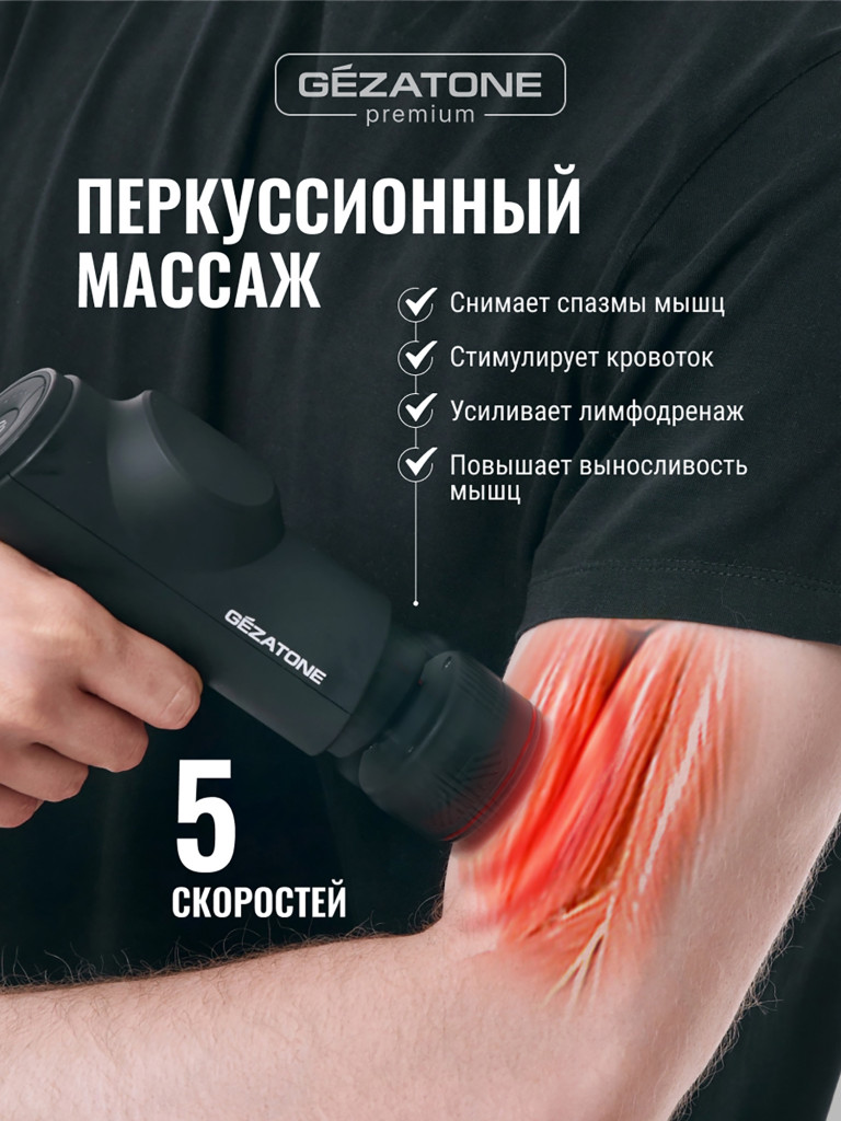 Массажер для тела перкусcионный Gezatone AMG144