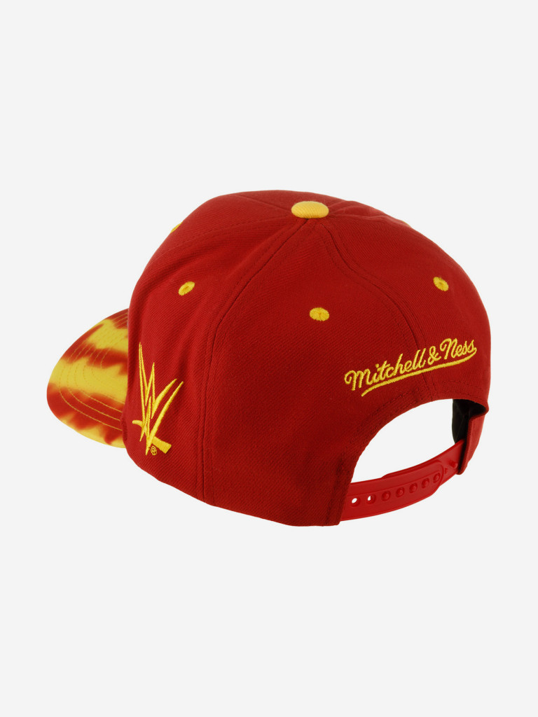 Бейсболка MITCHELL NESS HP8263-TTTRED1 Hulkamania Hulk Hogan WWE (красный)