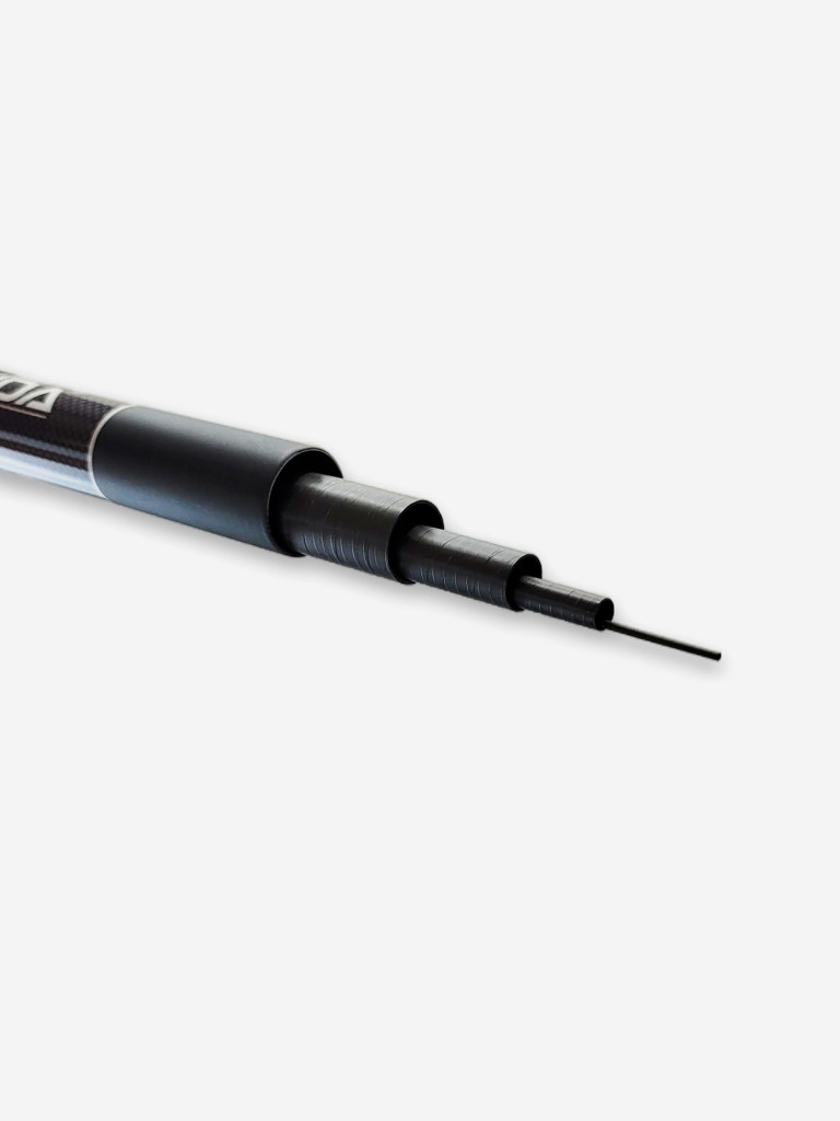 Удилище Kaida SINTESI POLE 600, без колец, Carbon Fider (6м), тест 3-20гр