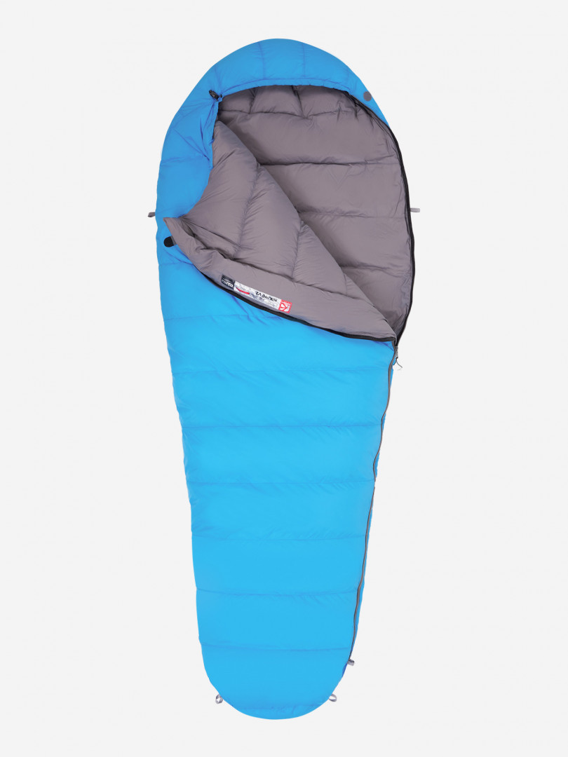 фото Спальный мешок bask hikiing v2 -7 левосторонний, голубой