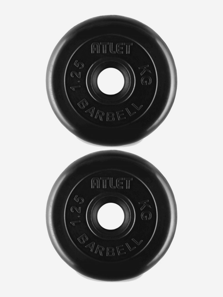Гантели разборные BARBELL ATLET 1 по 4 кг Черный