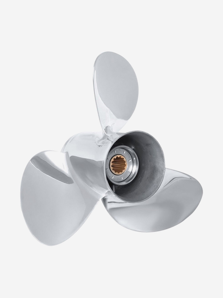 Гребной винт Skipper для Yamaha 40-55HP, нержавеющий, диаметр 10 1/4", шаг 16", 3 лопасти
