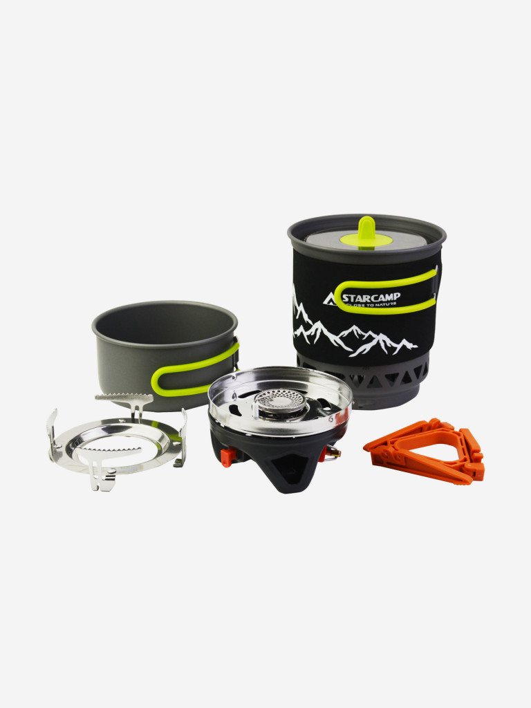 Система приготовления пищи STARCAMP, 2000 Вт, 1000 + 500 мл