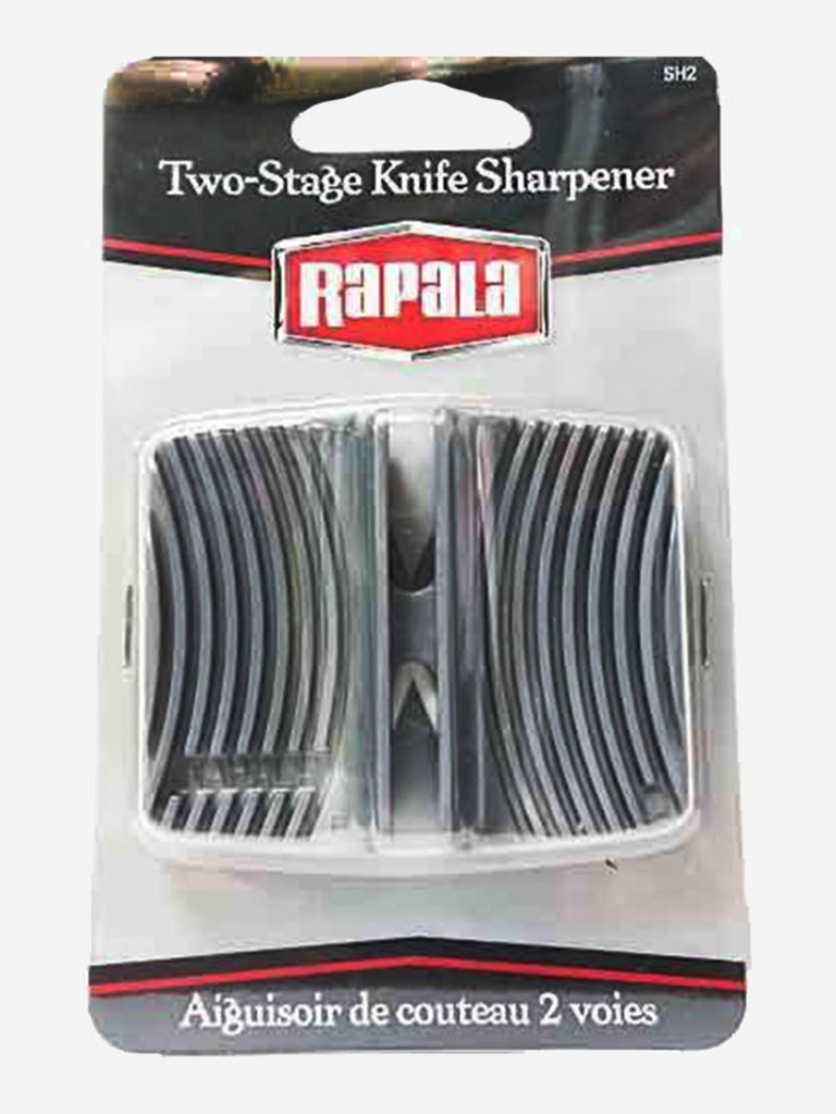 Точило для ножей рыболовное Rapala Two-Stage Knife Sharpener, двухступенчатое керамическое