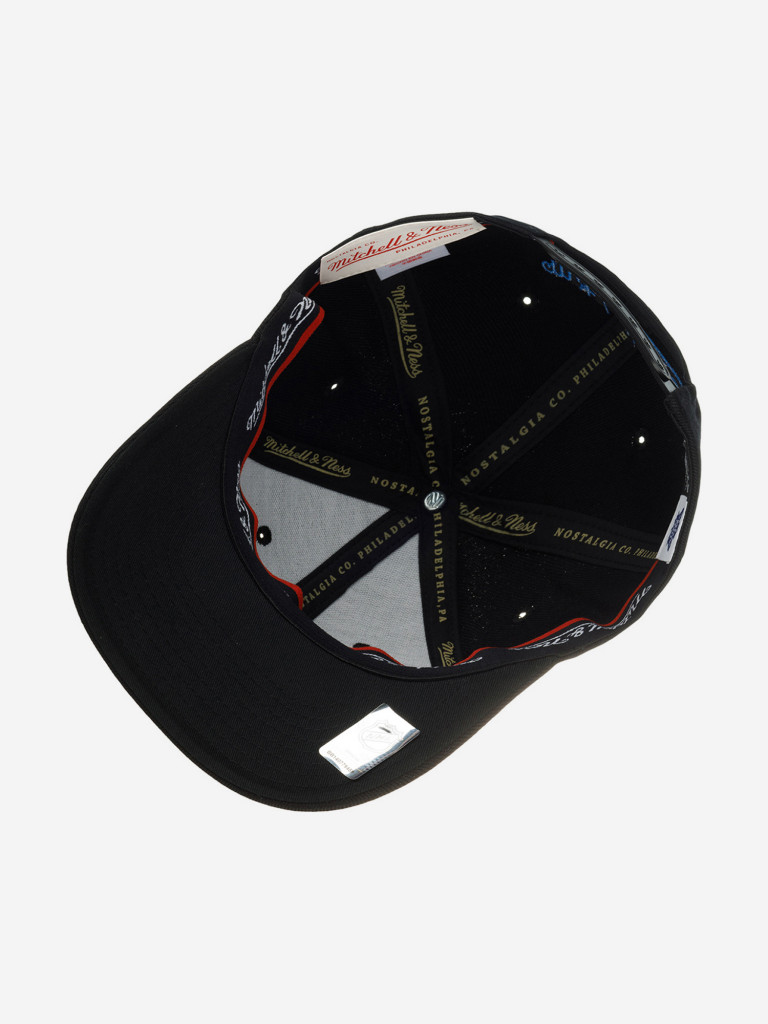 Бейсболка MITCHELL NESS HHSSINTL1242-TMLBLCK Toronto Maple Leafs NHL (черный)