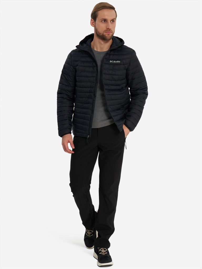 Куртка утепленная мужская Columbia Powder Pass Hooded Jacket