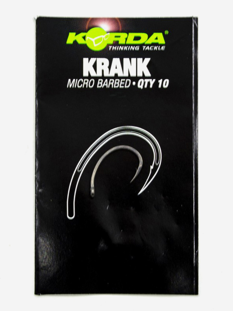 Крючок KORDA Krank №2 с бородкой 10шт