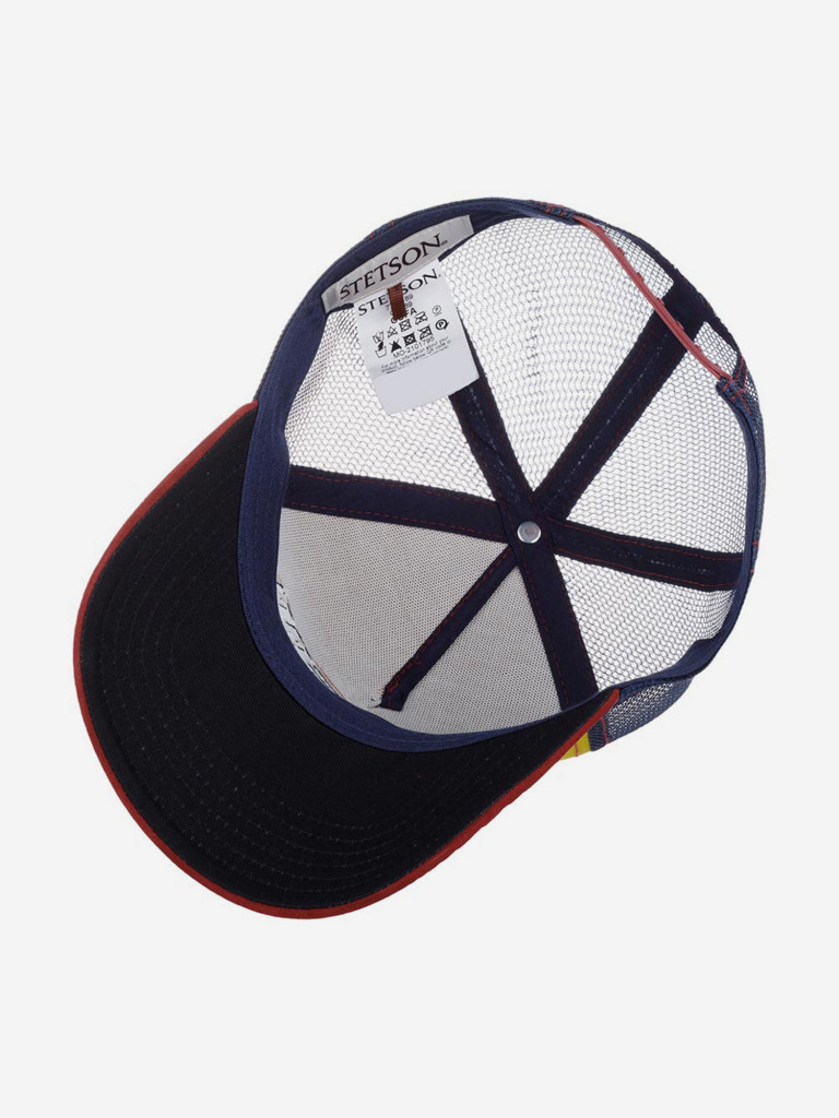 Бейсболка с сеточкой STETSON 7751189 TRUCKER CAP AMERICAN HERITAGE MASTER (желтый)