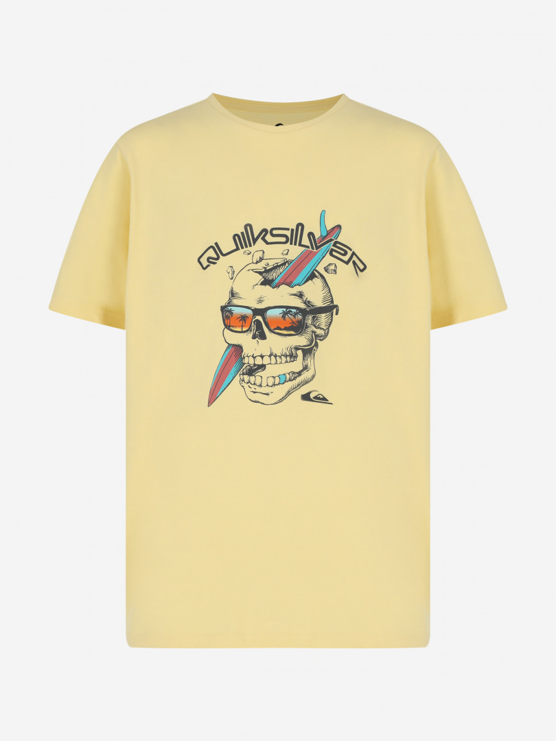 Футболка для мальчиков Quiksilver One Last Surf, Желтый