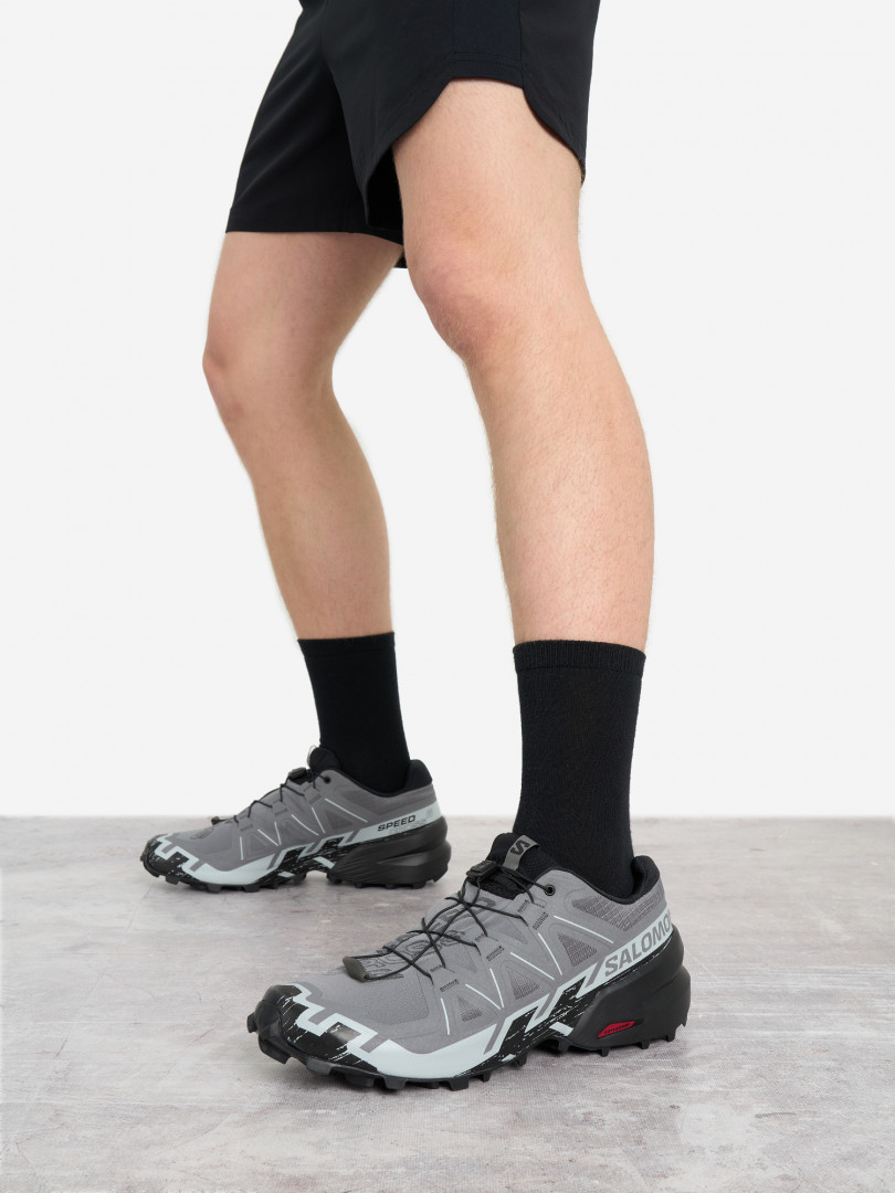 фото Кроссовки мужские salomon speedcross 6, серый