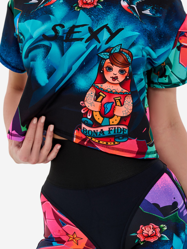 Футболка женская Bona Fide: Aero T-Shirt "Matryoshka"
