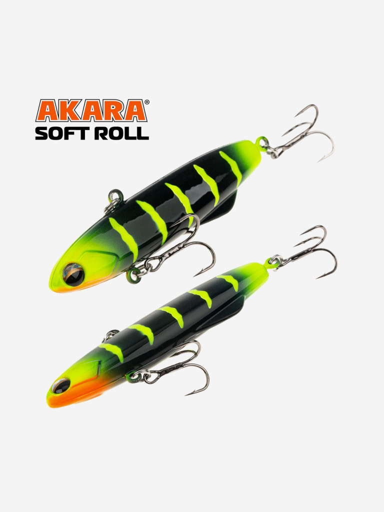 Воблер Akara раттлин Soft Roll 80 мм 28 гр. A291