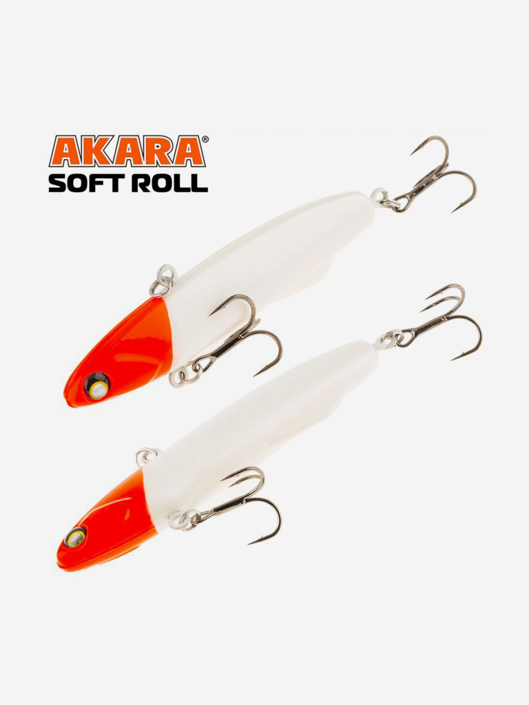 Воблер ратлин Akara Soft Roll 90мм 30г A3 виб зимний на щуку, судака