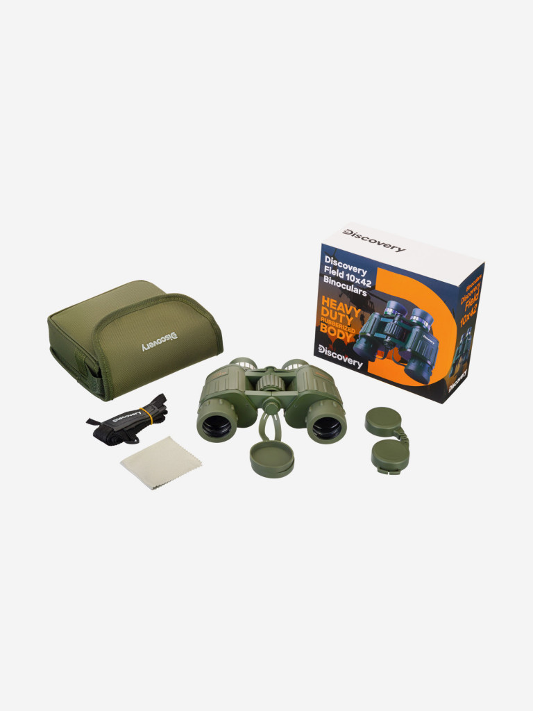 Бинокль Levenhuk Discovery Field 10x42