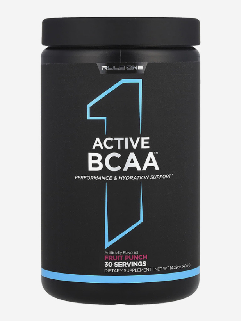 Аминокислоты Rule 1 Active BCAA , 405 г, Фруктовый пунш