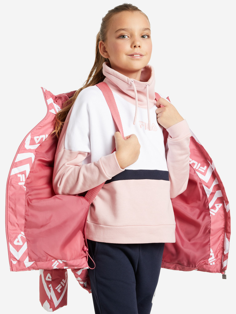 Пуховик для девочек FILA