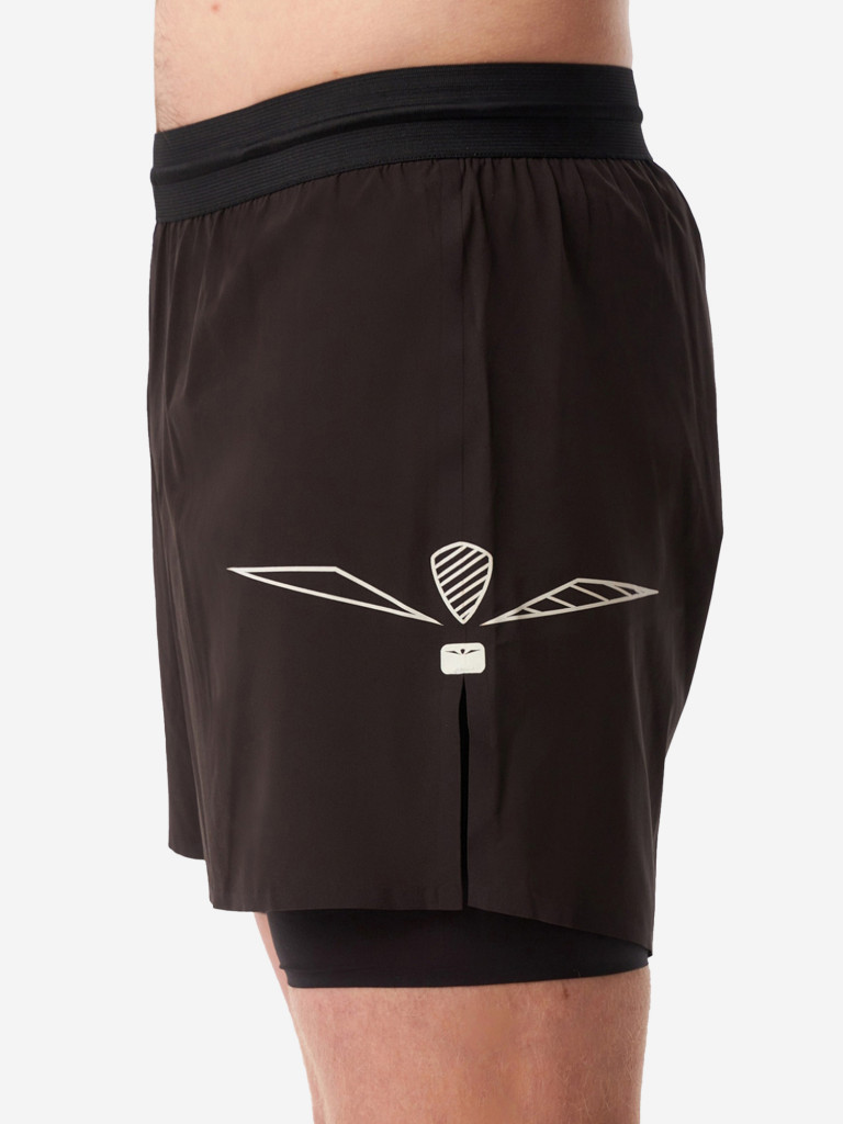 Шорты с поясом мужские UGLOW, черный