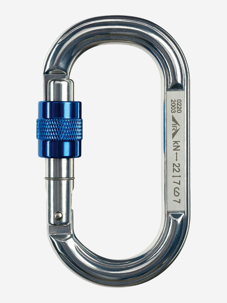 Карабин «Овал дюралевый» с муфтой Keylock ICE ROCK