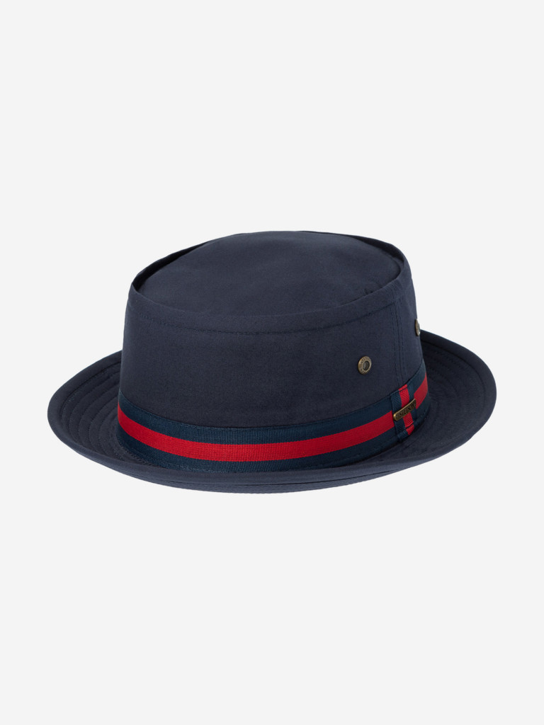 Панама STETSON 1691107 PORK PIE CO/PES (синий)