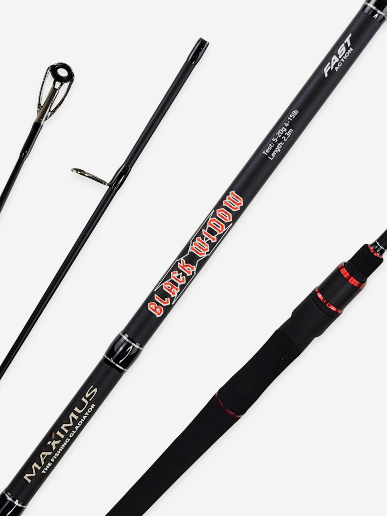 Спиннинг Maximus BLACK WIDOW-X 23ML 2.30м 5-20гр 4-15Lb
