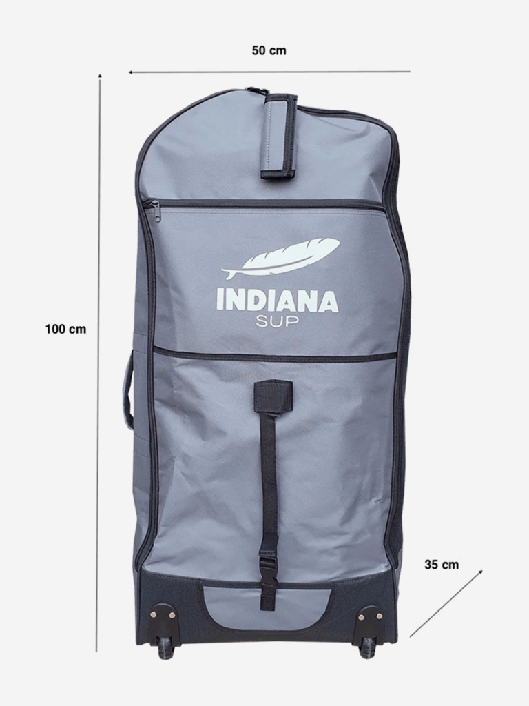 Сапборд Indiana 12.0 Family Pack misty blue 2025, 366x83.8x15 см, 11 кг