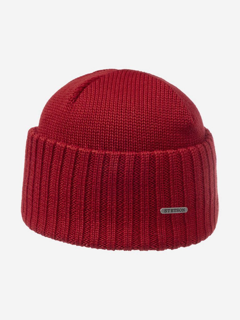 Шапка с отворотом STETSON 8519301 NORTHPORT (красный)