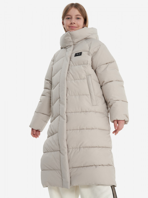 Пальто утепленное для девочек FILA
