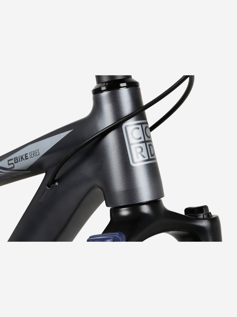 Велосипед Maxiscoo Cord 5Bike 27,5'' M500, черный vатовый (2025)