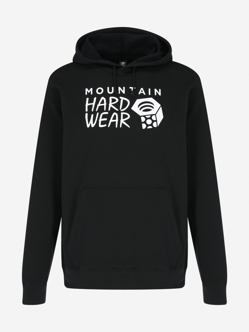 фото Худи мужская mountain hardwear logo pullover hoody, черный