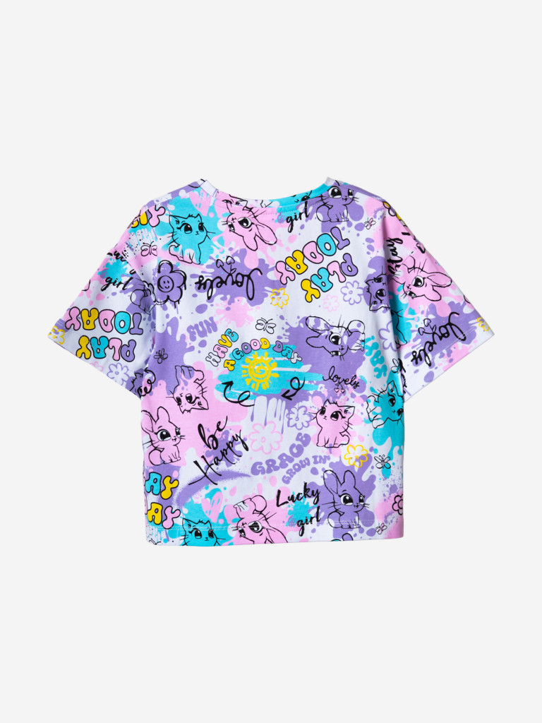 Футболка для девочки PlayToday