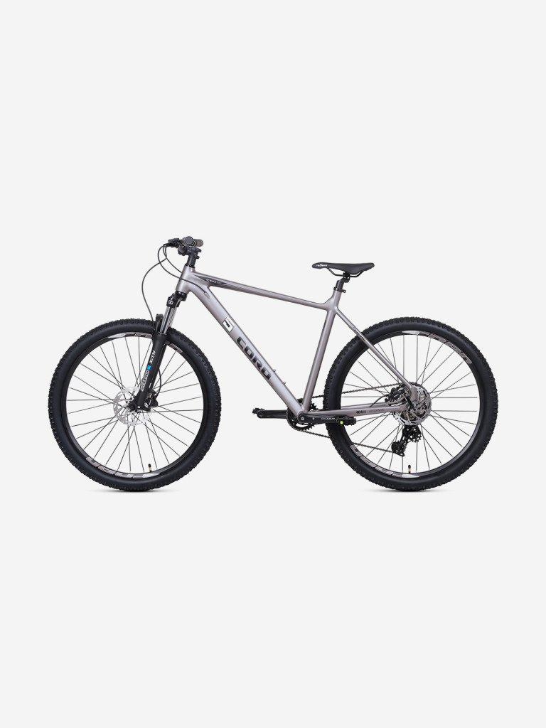 Велосипед Maxiscoo Cord 5Bike M500 27,5'', черный кофе (2025)