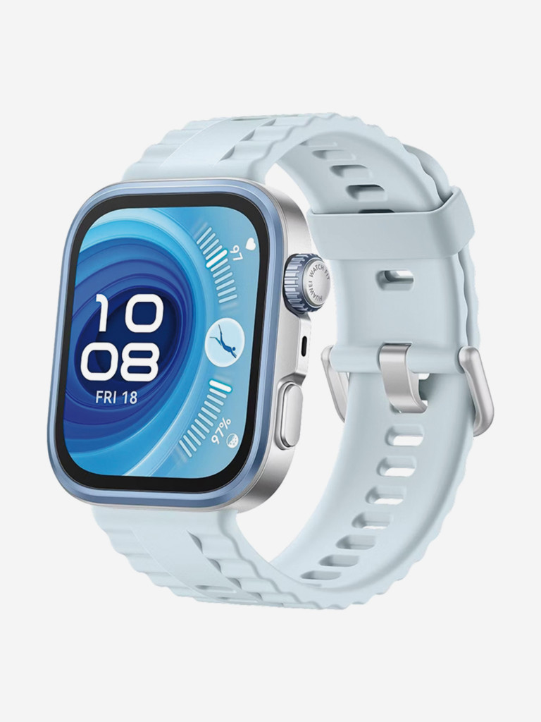 Умные часы HUAWEI Watch Fit 4 Pro, голубые